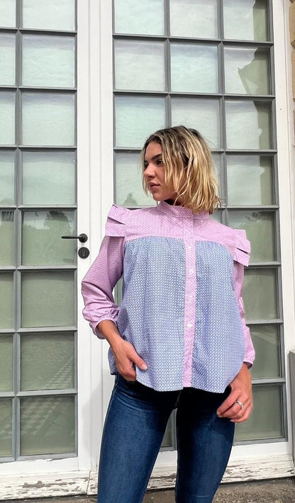 Printed Boho Top