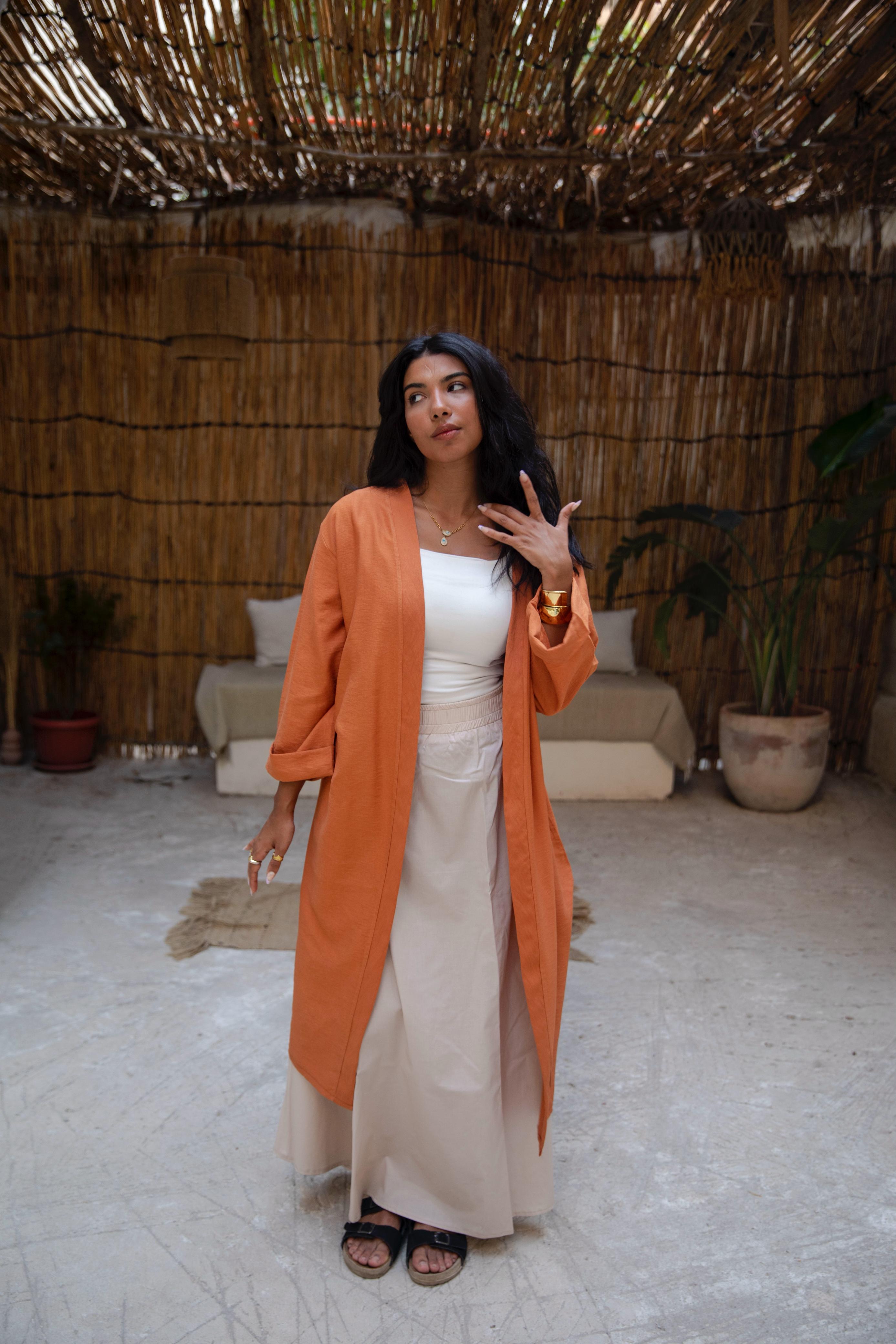 classic skirt in beige