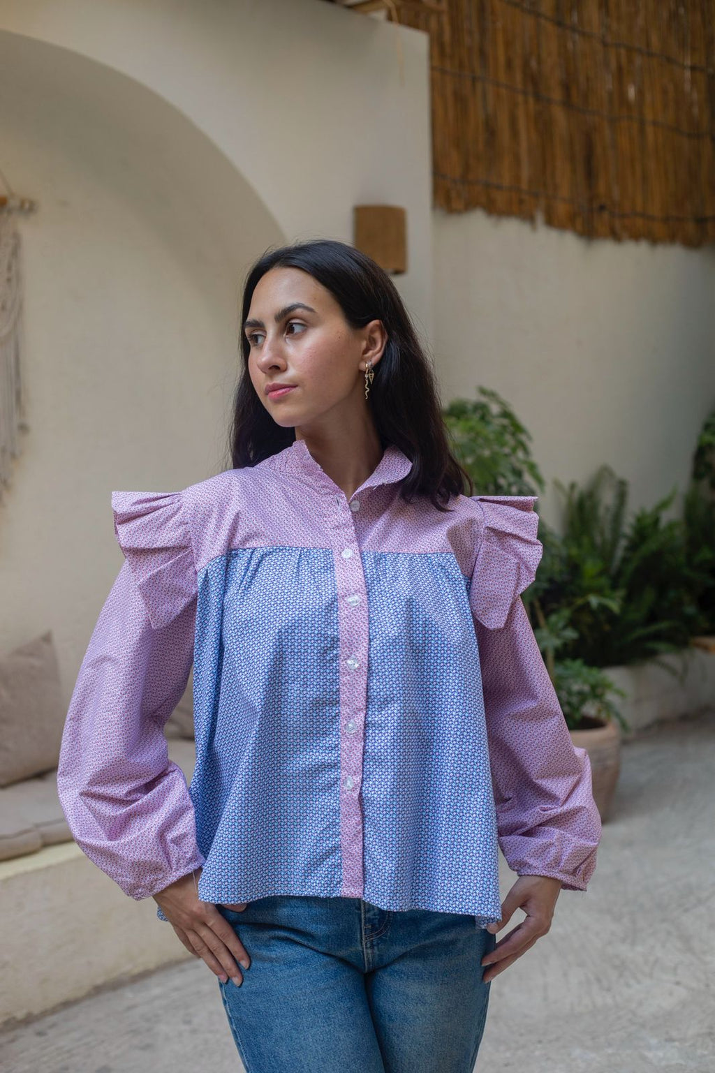 butterfly blouse