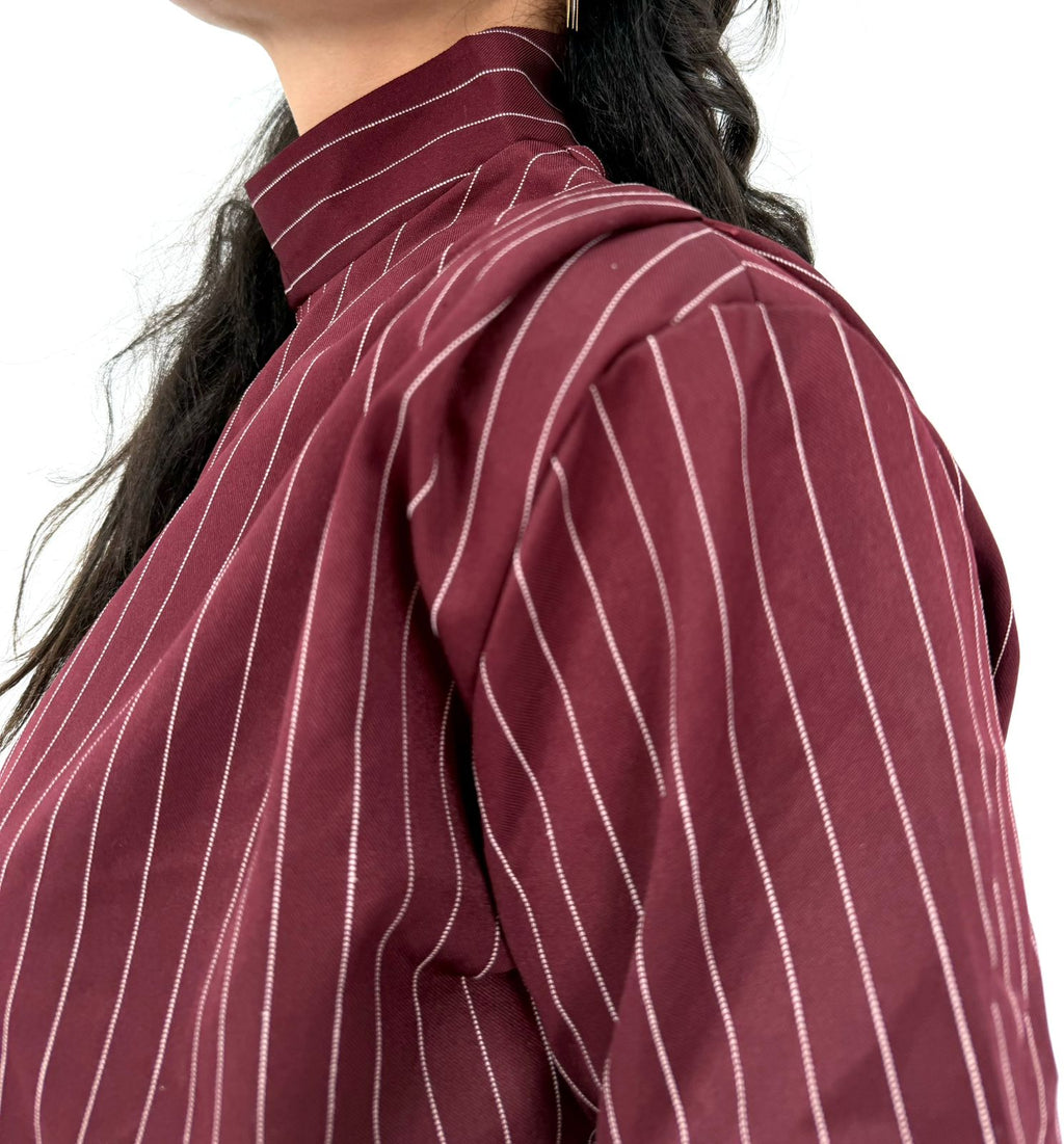Pinstriped Top