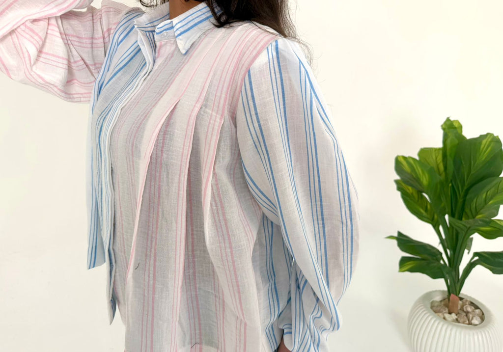 Striped Blouse – Multi Color