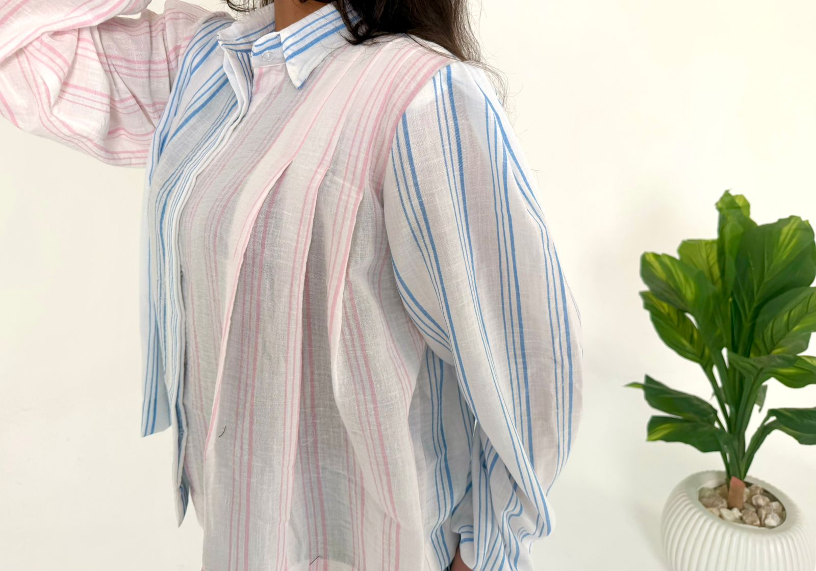 Striped Blouse – Multi Color
