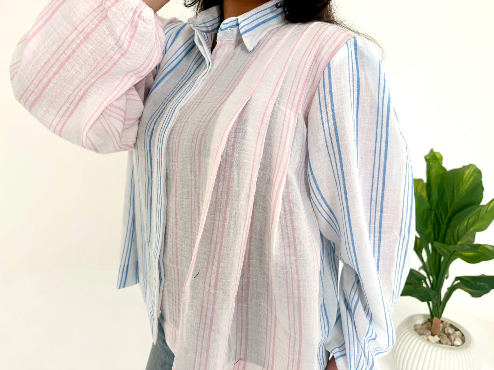 Striped Blouse – Multi Color
