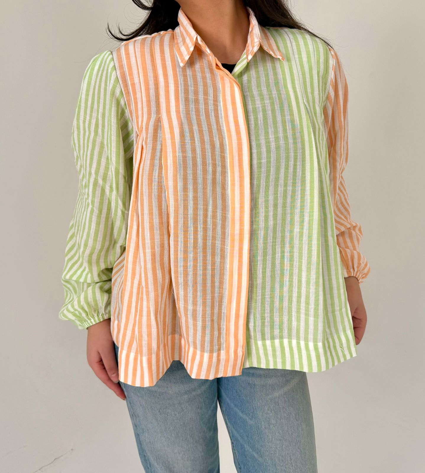 Striped Blouse – Multi Color
