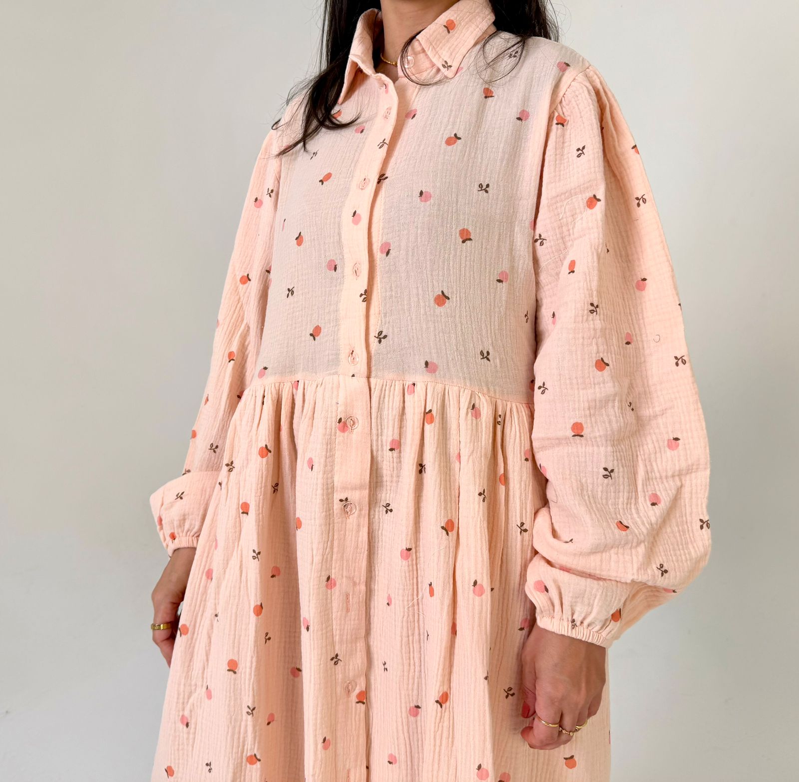 Airy Cotton Maxi Dress