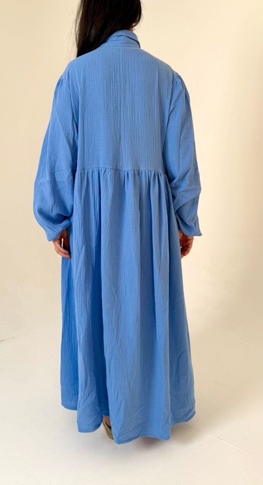 Airy Cotton Maxi Dress