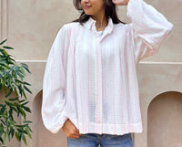 Blush Stripe Blouse