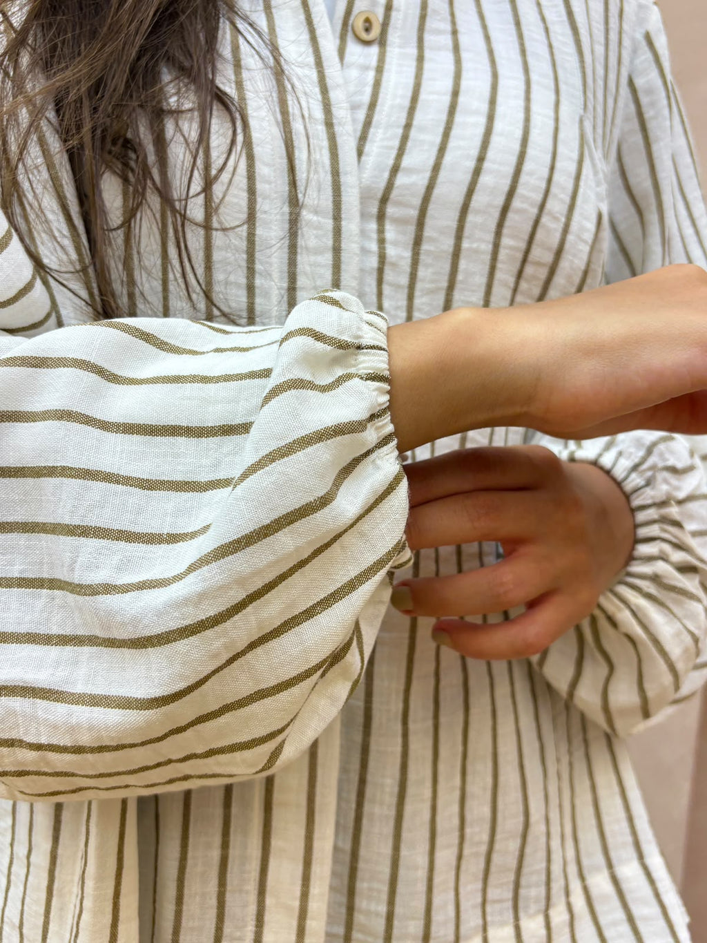 Sand Stripe Blouse