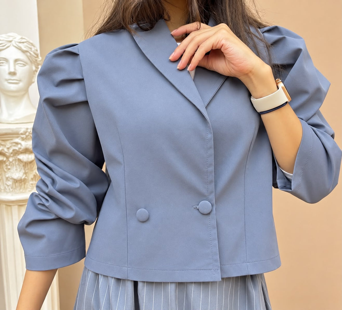 Statement Jacket - Grey