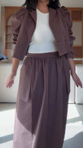 The Storyteller Skirt - Brown