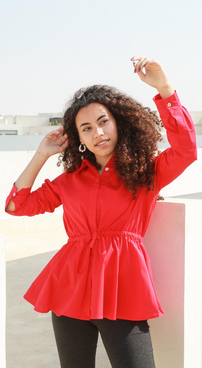 Red Rope blouse