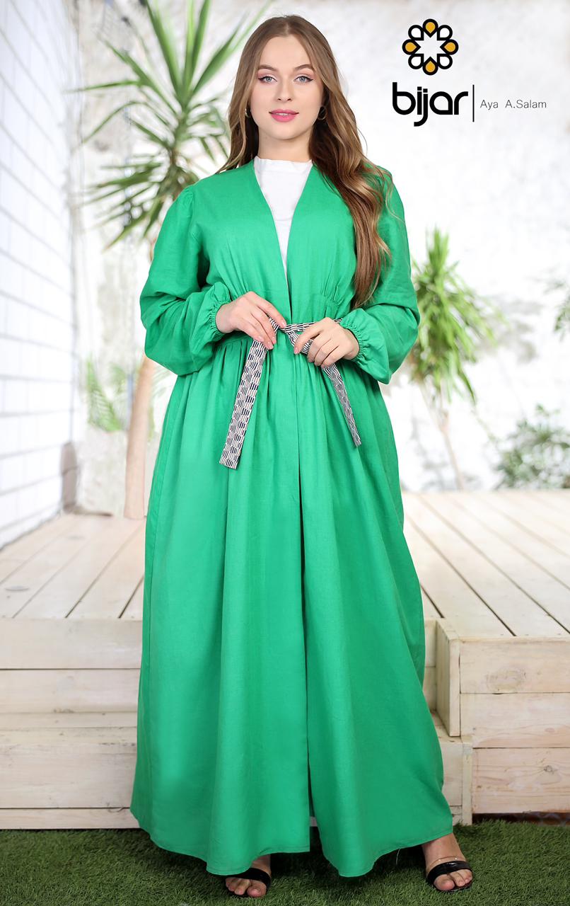 Green Camel Dress