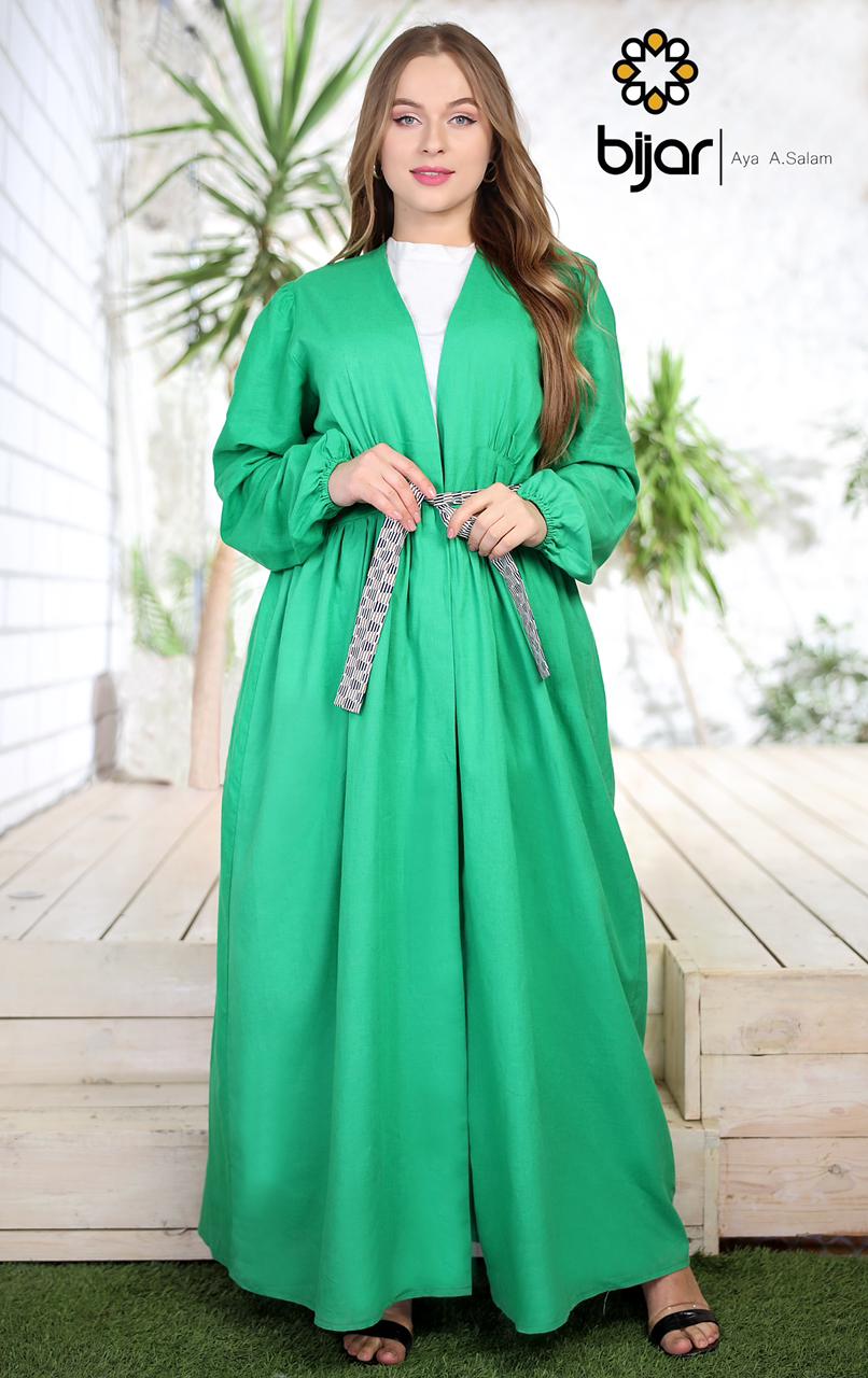 Green Camel Dress