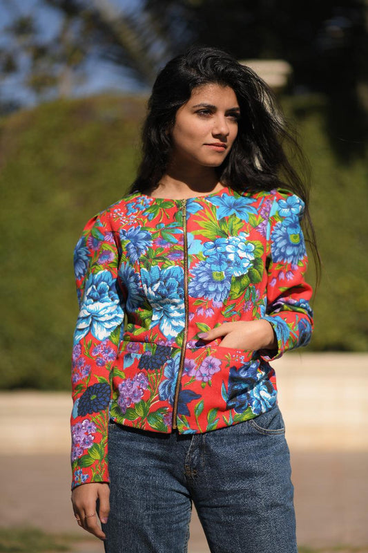 Floral Light Jacket